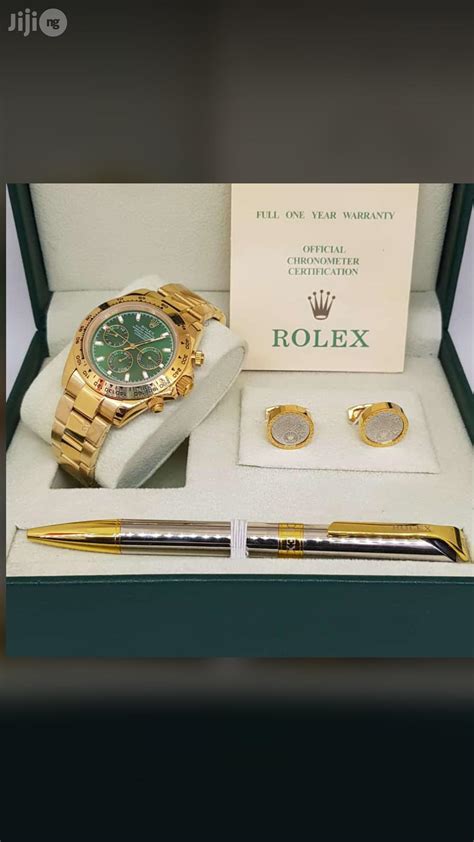 rolex pen with cuff price|rolex watch cufflinks.